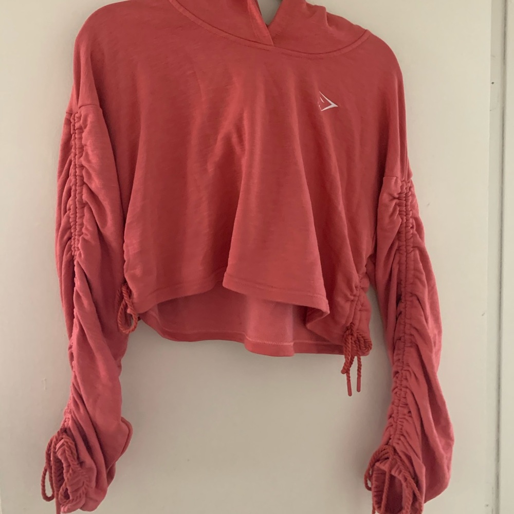 Ruched Hoodie NWOT
